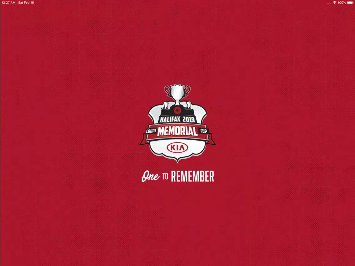 Tangkapan layar Memorial Cup presented by Kia iPad 