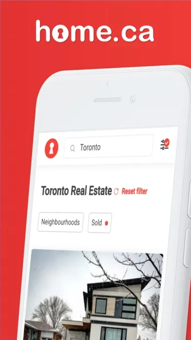 Zrzuty ekranu Home.ca Real Estate & Rentals