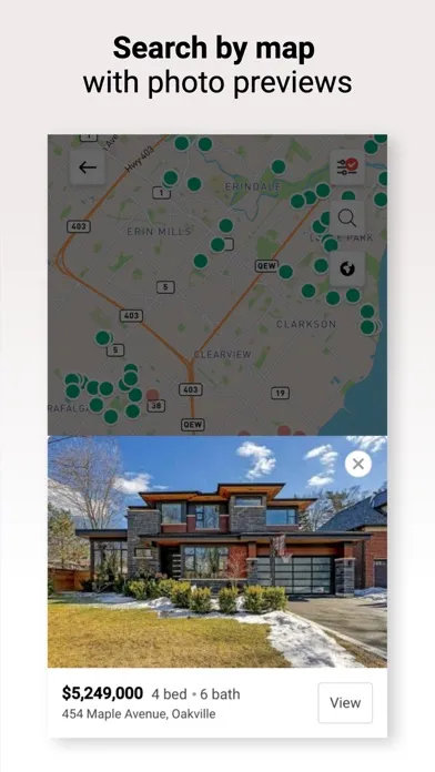 Zrzuty ekranu Home.ca Real Estate & Rentals