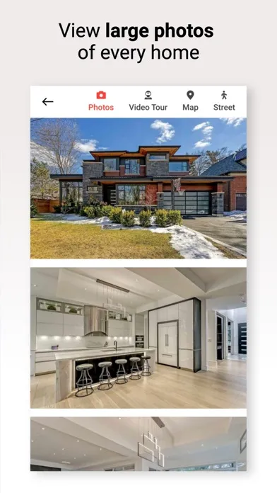Zrzuty ekranu Home.ca Real Estate & Rentals