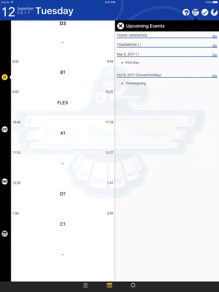 TotemTime iPad 应用截图