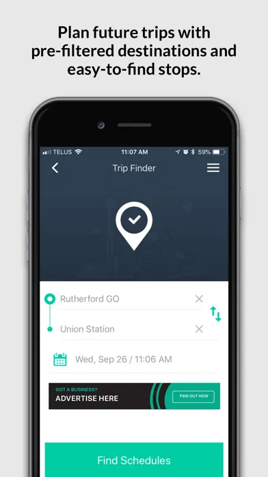 Capturas de pantalla de HopOnGo - GO Transit App
