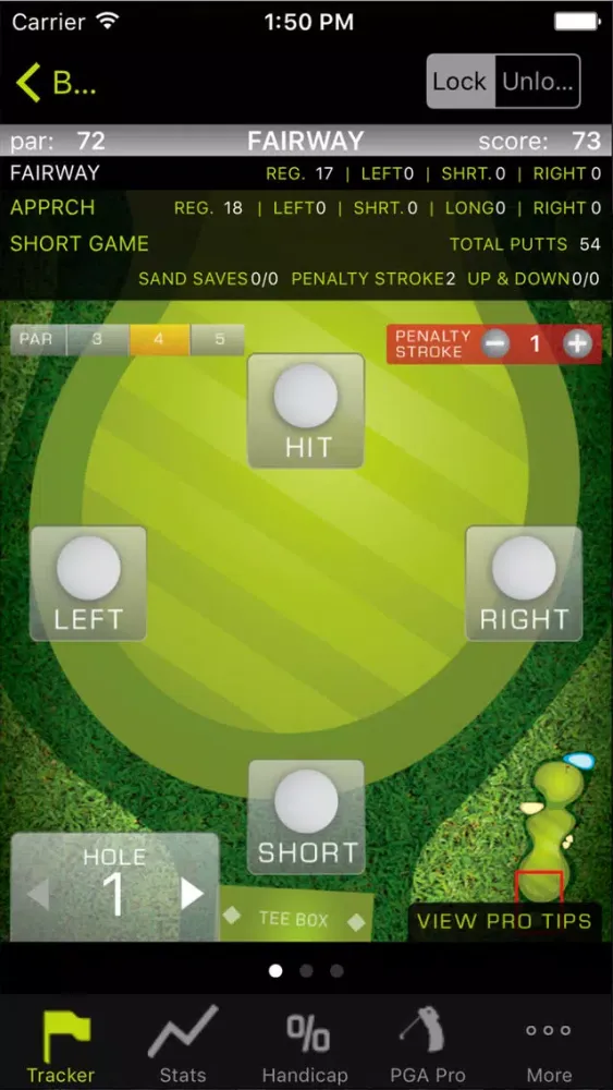 Golf Stats Tracker Pro Screenshots