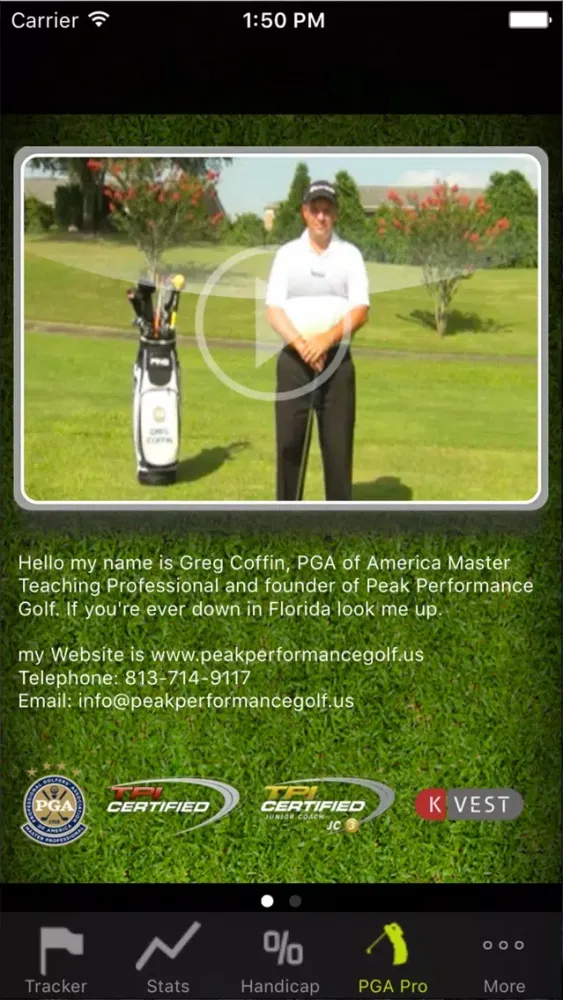 Golf Stats Tracker Pro Screenshots