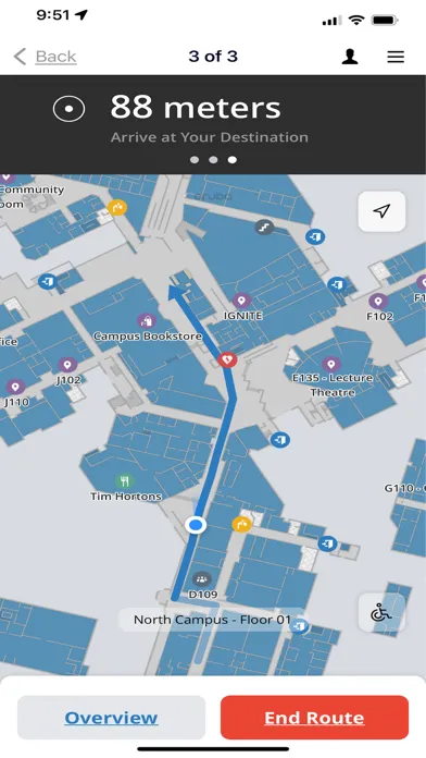 Captures d'écran de Humber Campus Compass