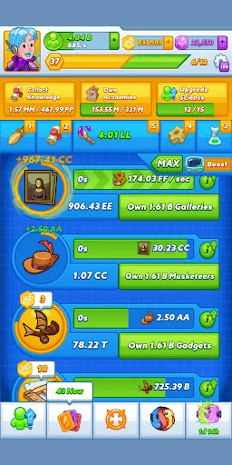 Capturas de pantalla de AdVenture Ages: Idle Clicker