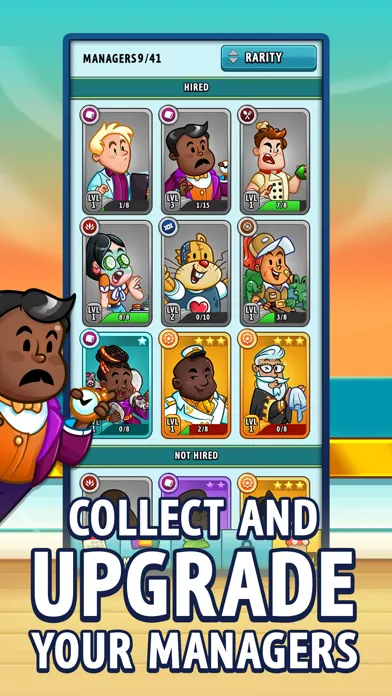 Tangkapan layar Vacation Tycoon