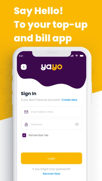 Screenshot di Yayo Africa