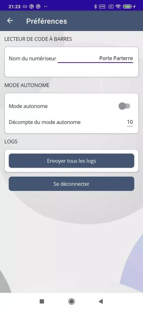 Capturas de pantalla de Tuxedo Scanner