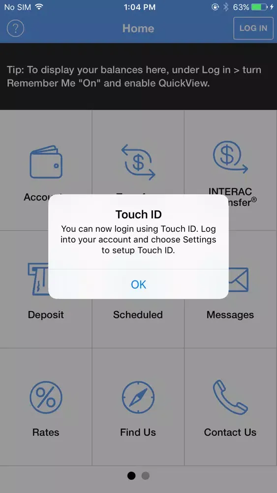 تصاویر Implicity Financial Mobile App