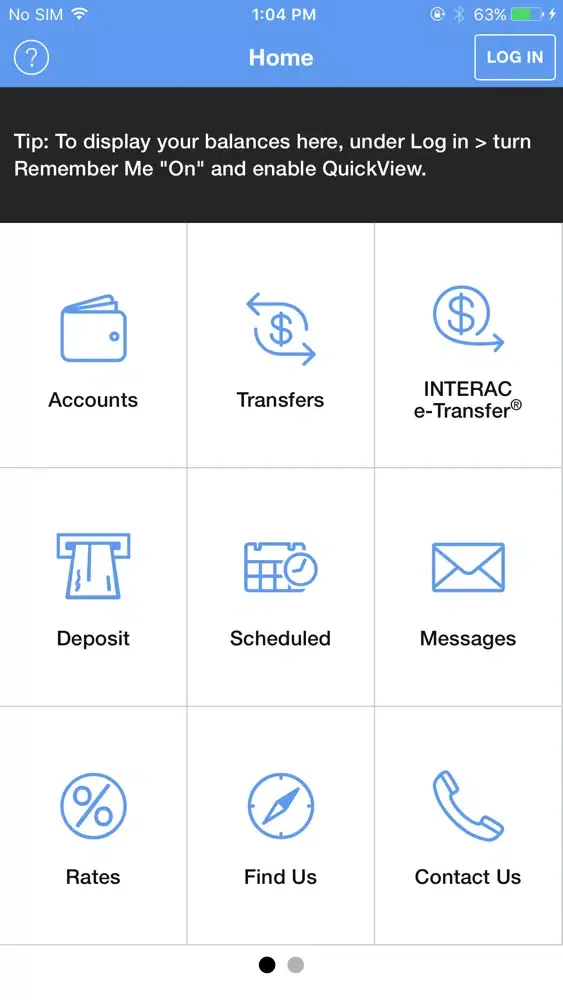 تصاویر Implicity Financial Mobile App