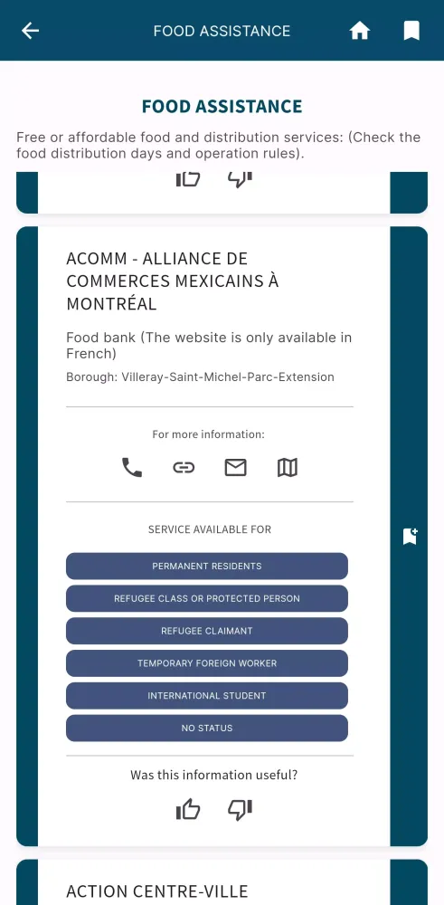 Captures d'écran de Inclusion Mtl