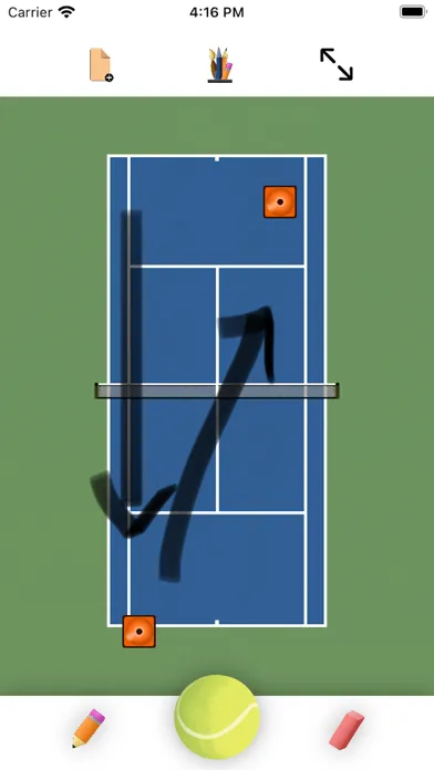 Tangkapan skrin Tennis Playboard