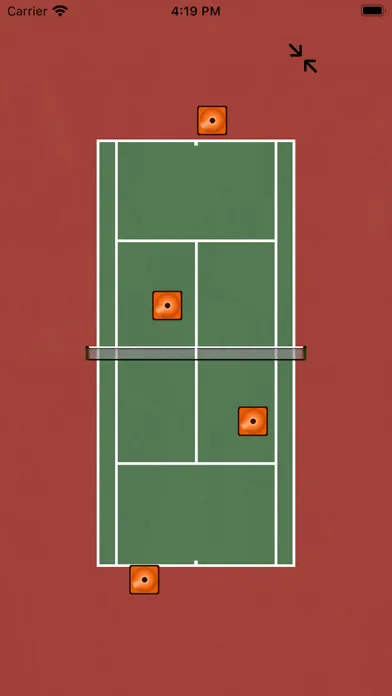 Tangkapan skrin Tennis Playboard