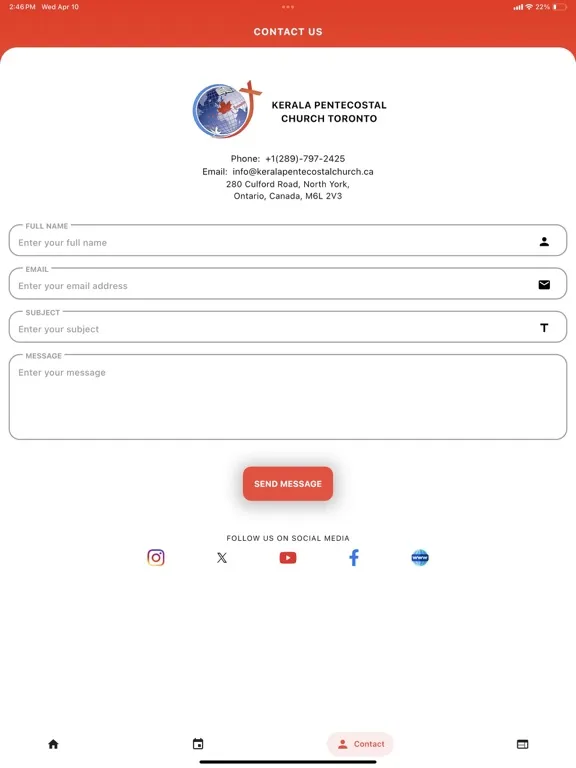 KPC Toronto iPad  سکرین شاٹس