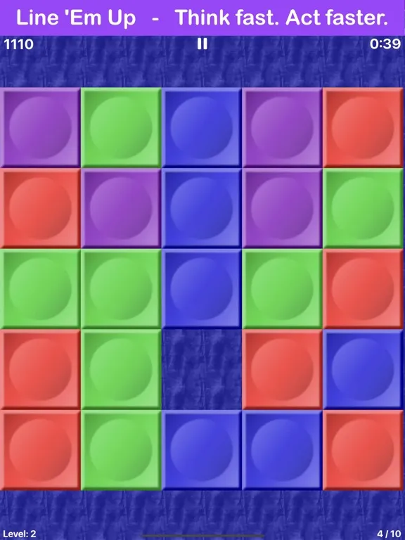 Line 'Em Up (Lite) iPad  Screenshots