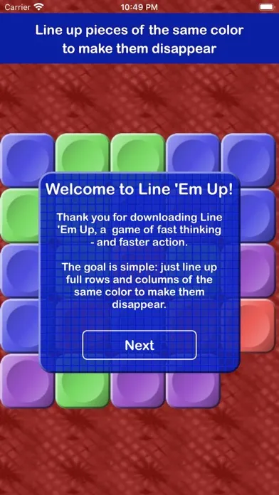 Line 'Em Up (Lite) Screenshots