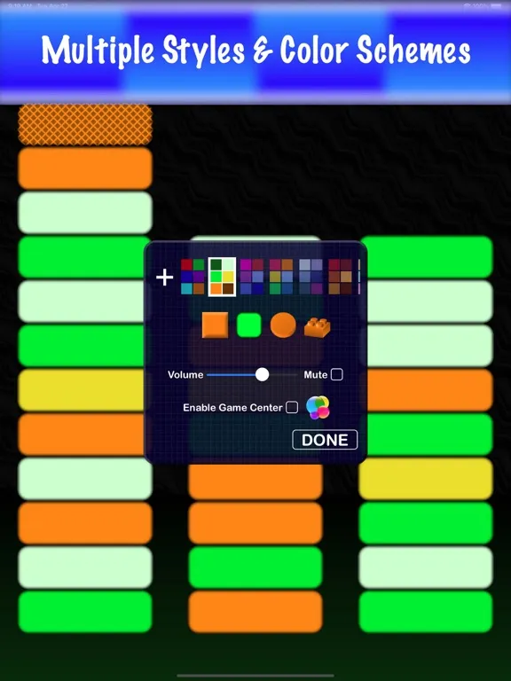 ภาพหน้าจอของ Stacks Away (Lite) iPad