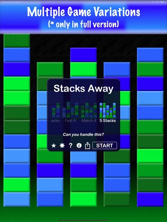 ภาพหน้าจอของ Stacks Away (Lite) iPad