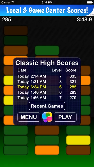 ภาพหน้าจอของ Stacks Away (Lite)