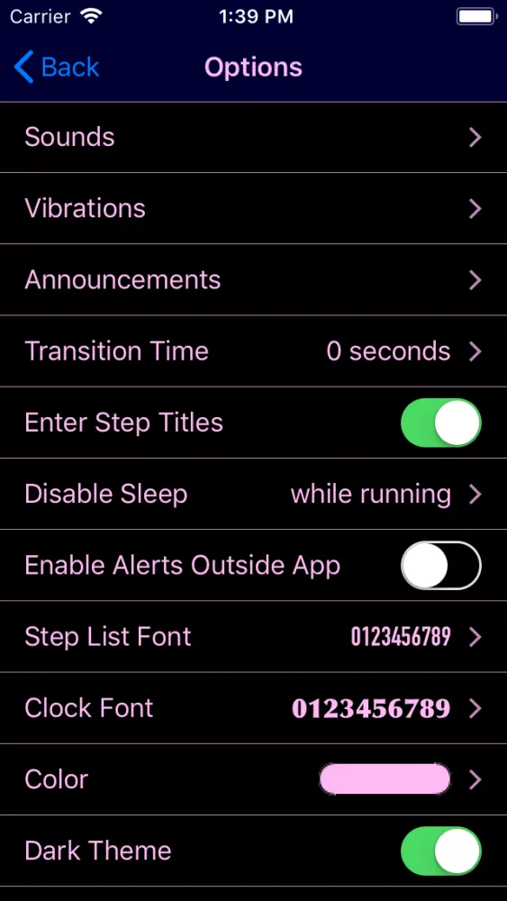 YAT - Yet Another Timer Screenshots
