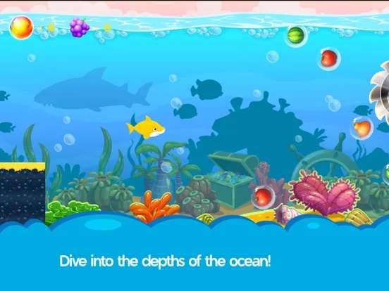 Baby Sharky Adventure iPad  스크린샷