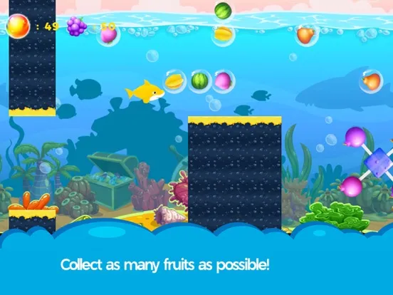 Baby Sharky Adventure iPad  스크린샷