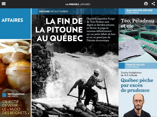 La Presse+应用截图