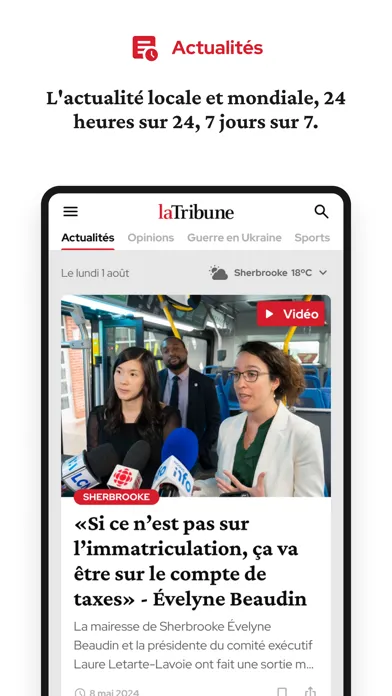 Скриншоты La Tribune