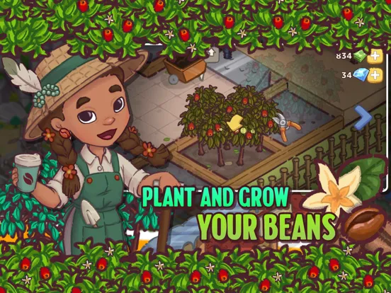 Скриншоты Brewtopia: Grow Coffee Beans iPad 