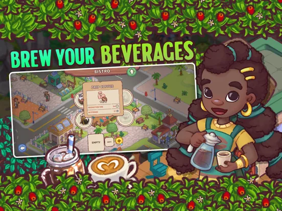 Скриншоты Brewtopia: Grow Coffee Beans iPad 