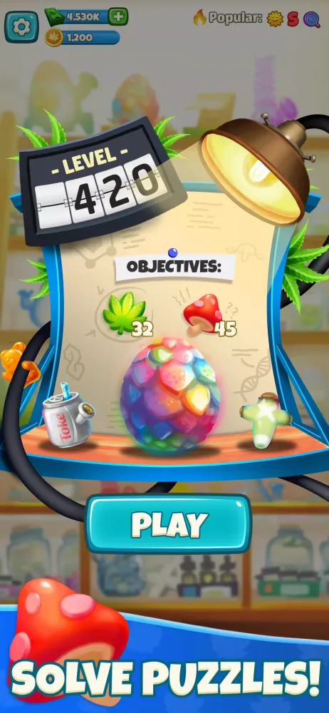 Screenshot di Tasty Buds - Match 3 Idle