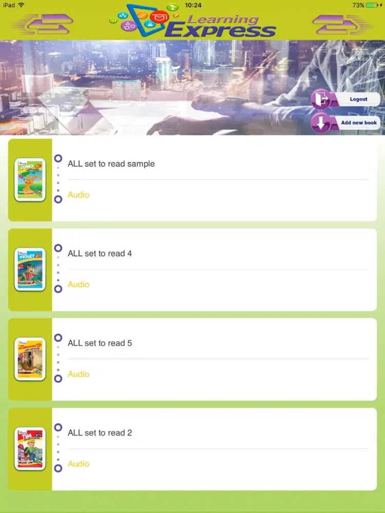 Learning Express Reader iPad  سکرین شاٹس