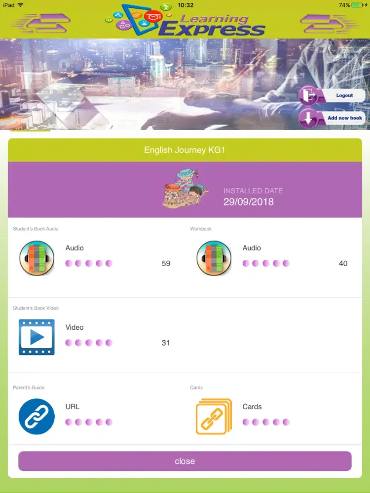 Learning Express Reader iPad  سکرین شاٹس