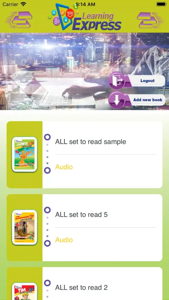 Learning Express Reader سکرین شاٹس