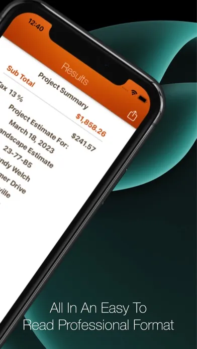Landscape Pro Estimator Screenshots