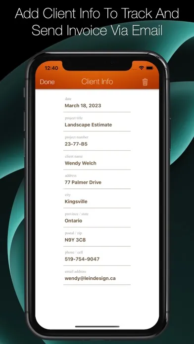 Landscape Pro Estimator Screenshots