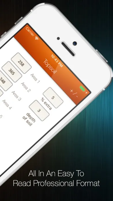 Topsoil Pro Estimator Screenshots