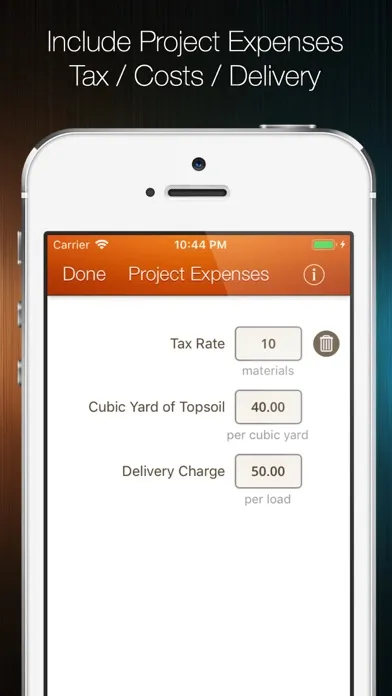 Topsoil Pro Estimator Screenshots