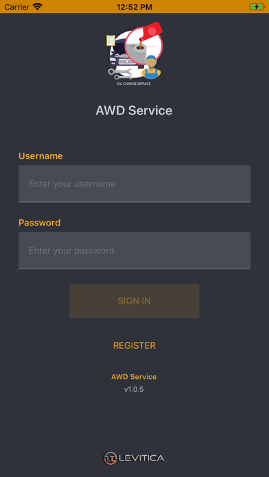 AWD Service Screenshots