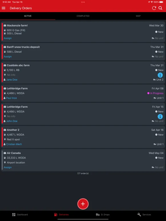 Zrzuty ekranu Live Dispatch iPad 