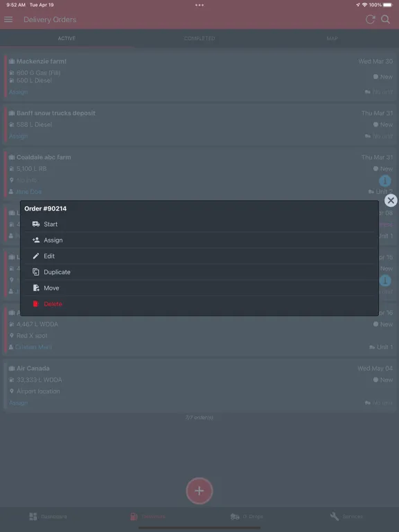 Zrzuty ekranu Live Dispatch iPad 