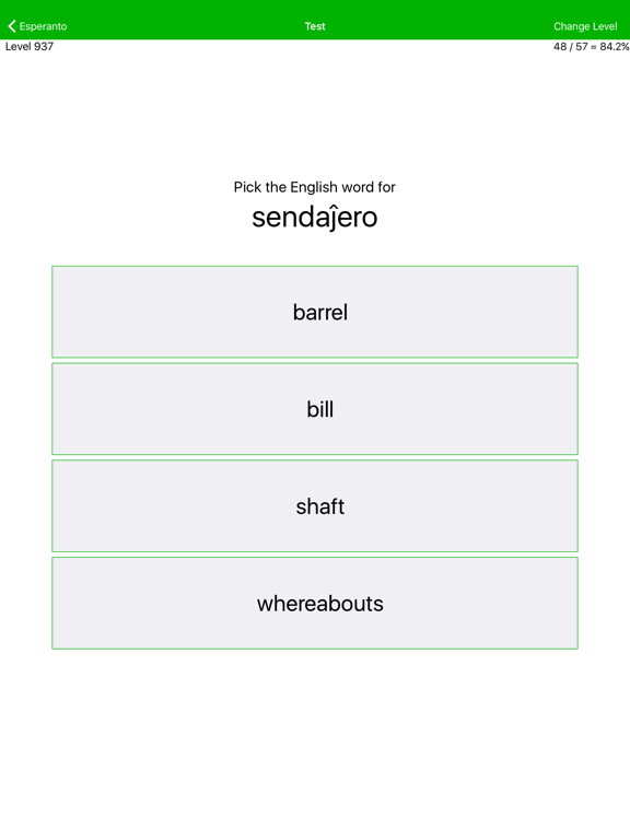 LP Esperanto iPad 應用截圖
