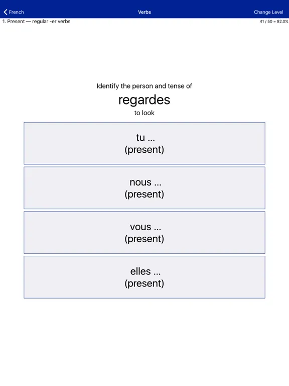 Liberation Philology French iPad  سکرین شاٹس