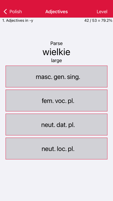 Ảnh chụp màn hình của Liberation Philology Polish