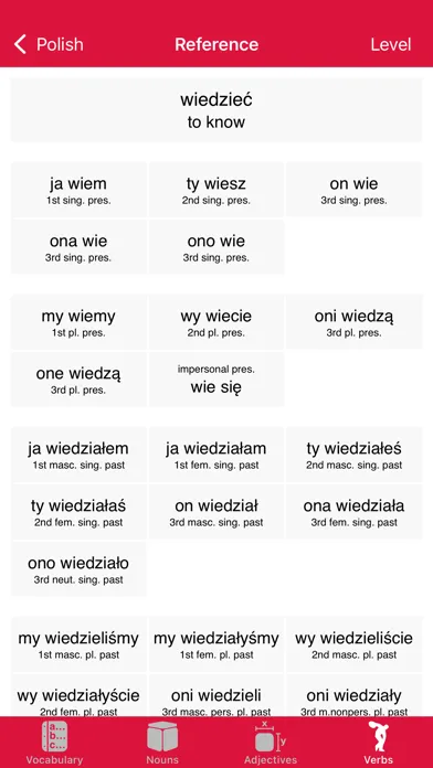 Tangkapan layar Liberation Philology Polish
