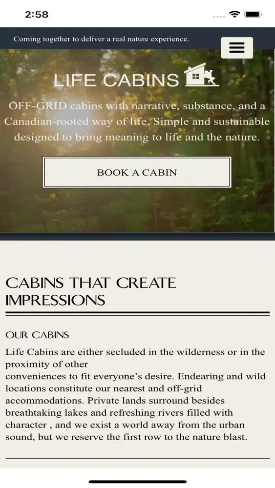 Скриншоты LIFE CABINS