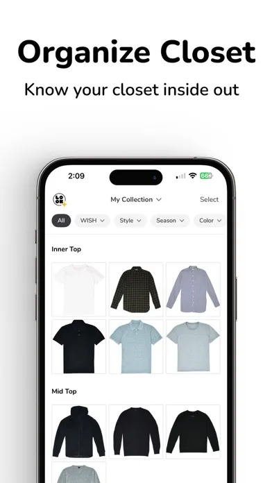 Outfit Planner Lookscope Screenshots