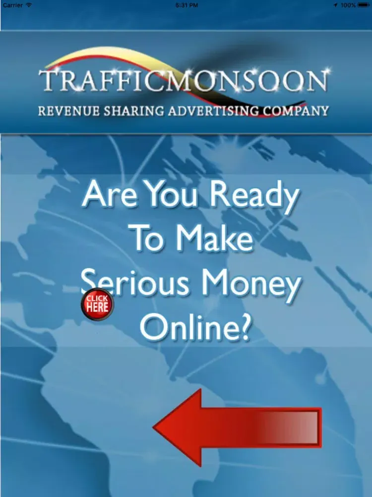 Ảnh chụp màn hình của Traffic Monsoon iPad 