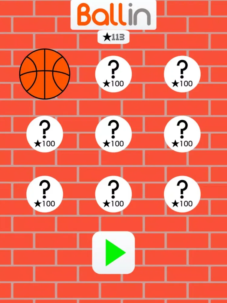 Tangkapan skrin Ballin iPad 
